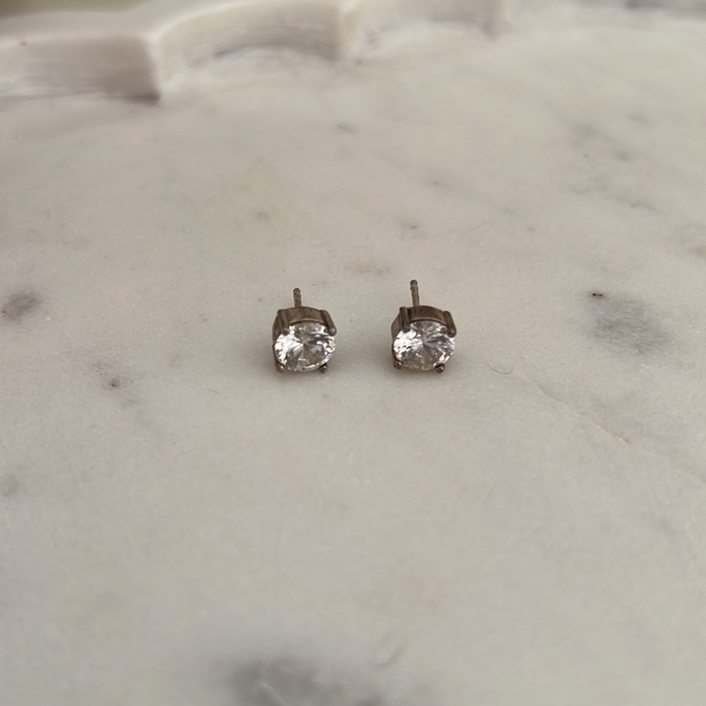 Jewelry 925 Silver Stud Earrings